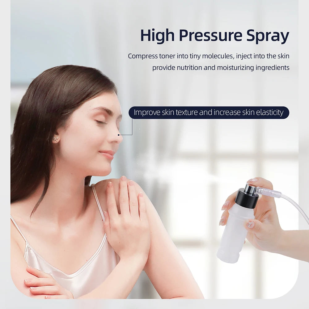 Foreverlily 3 in 1 Diamond Microdermabrasion Machine Water Spray