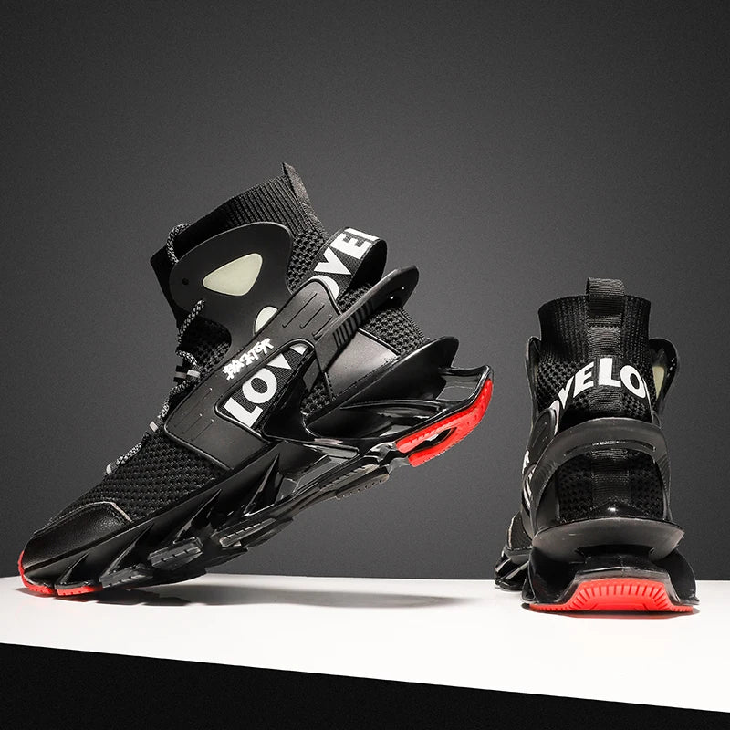 Lexsan Men Casual Shoes Breathable Lace Up Sneakers