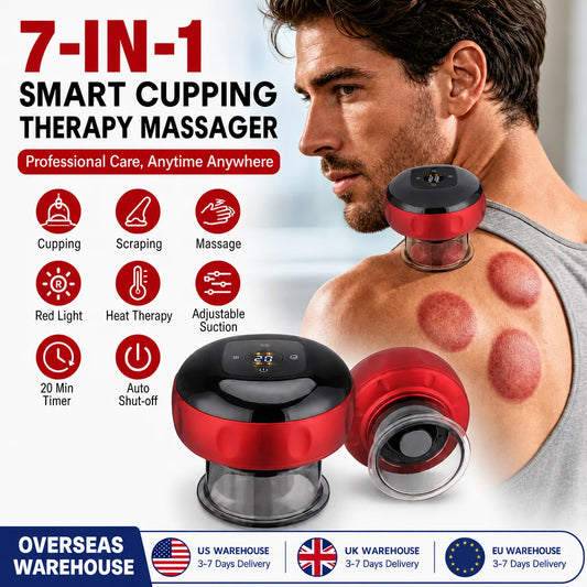 PastSky Rechargeable Smart Cupping Device With Electric Heating