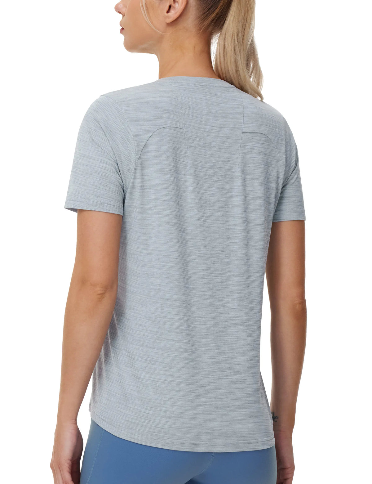THE GYM PEOPLE Women's Lightweight Stretch Workout T Shirt