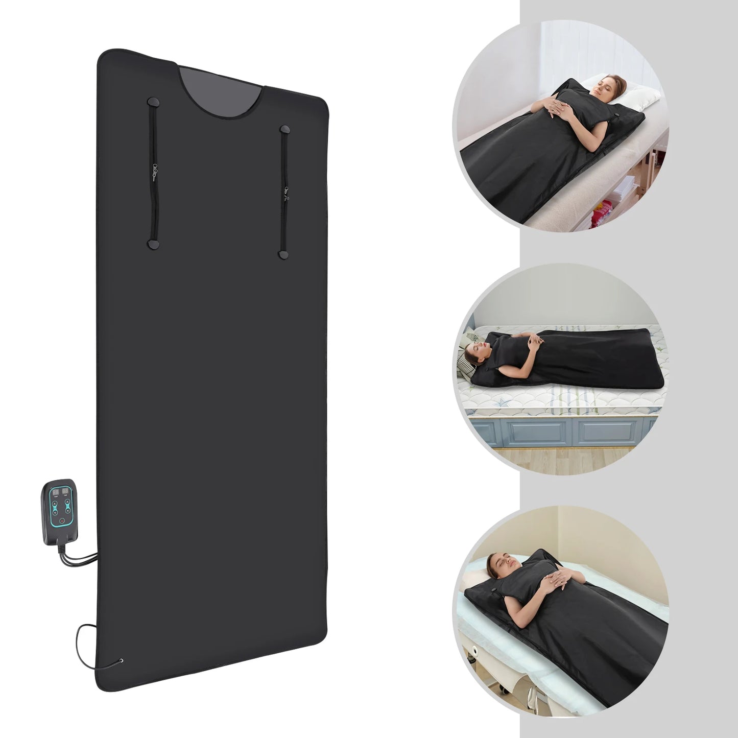 Portable Far Infrared Sauna Blanket For Detoxification And Relaxation