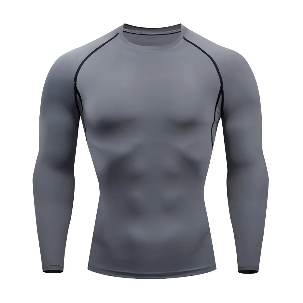 Unisex Quick Dry Compression T Shirt For Running And Gym