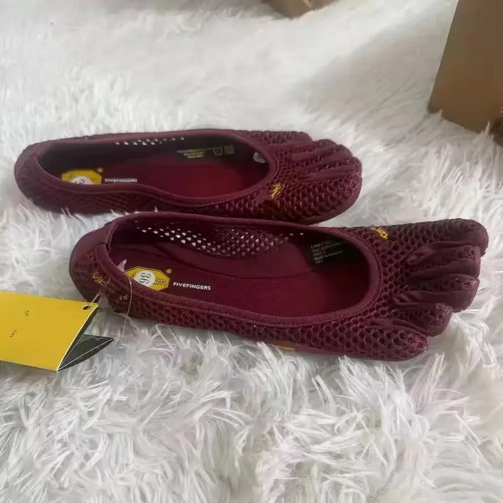 Barefoot Mary Jane Shoes With Adjustable Strap Non Slip