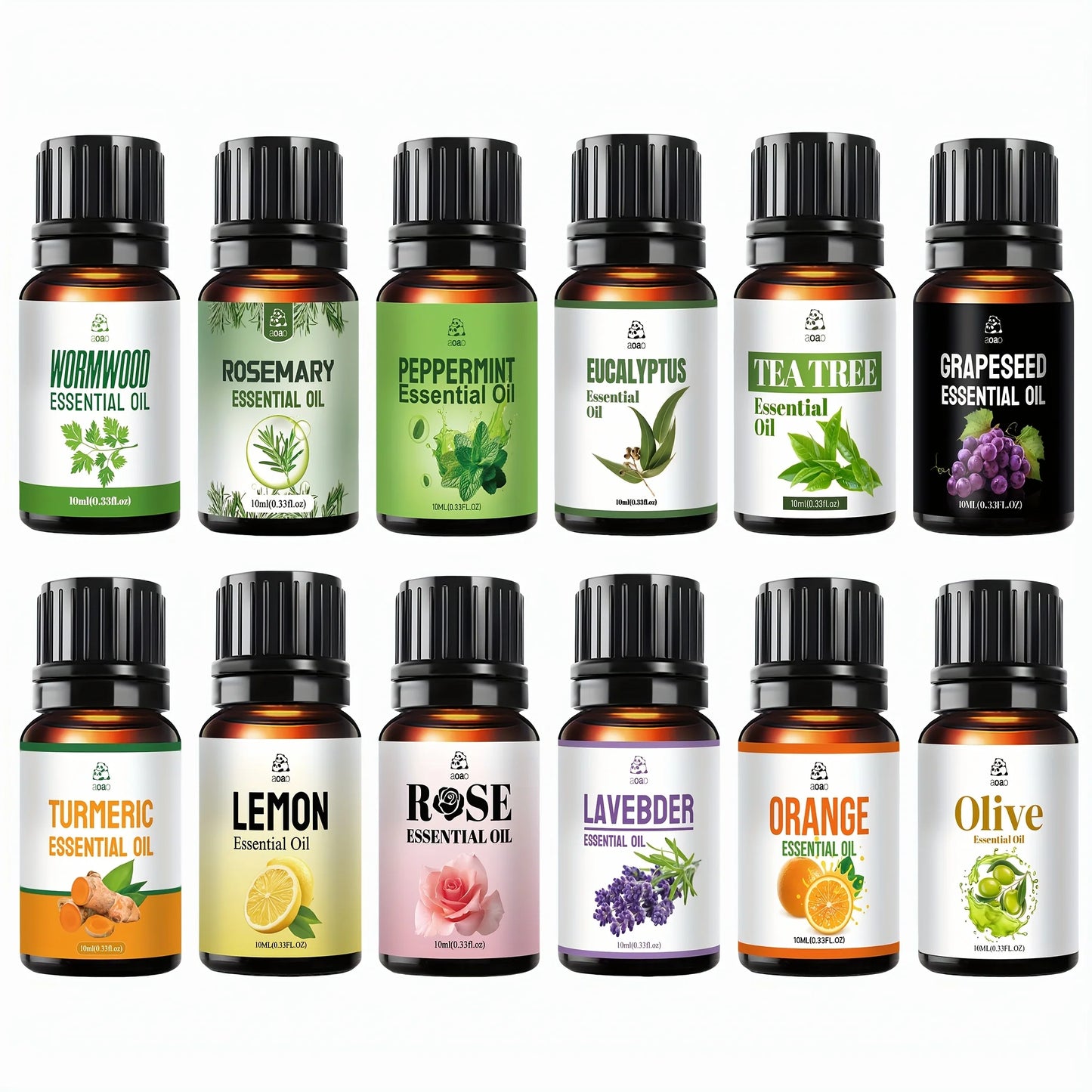 Aoao Skin Care Blend Essential Oils Set For Facial Massage