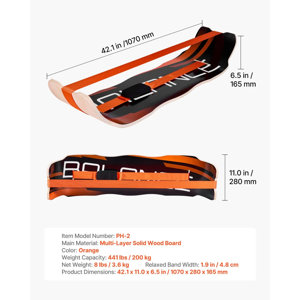 Premium Wooden Balance Board For Adult Core Strength Training