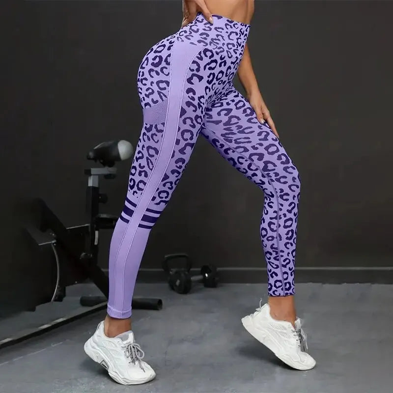 Yoga High Waist Seamless Quick Dry Tights for Women
