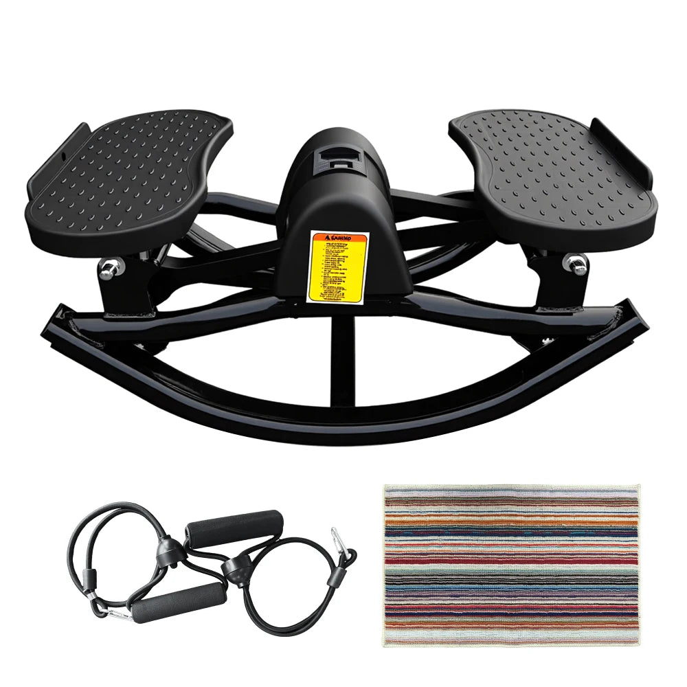 Compact Swing Stepper Machine For Full Body Home Cardio Workout