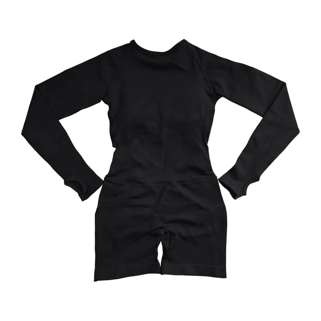 HerGymClothing Seamless Long Sleeve Yoga Jumpsuit Women Backless