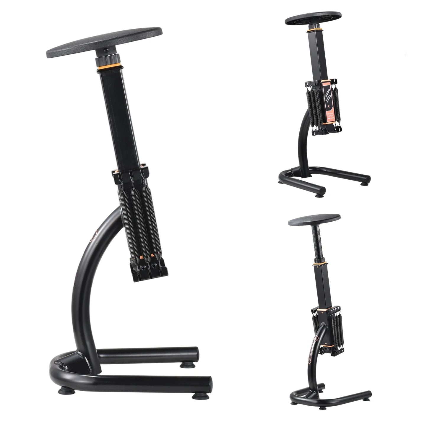 Height Adjustable Squat Machine And Glute Trainer For Home Gym