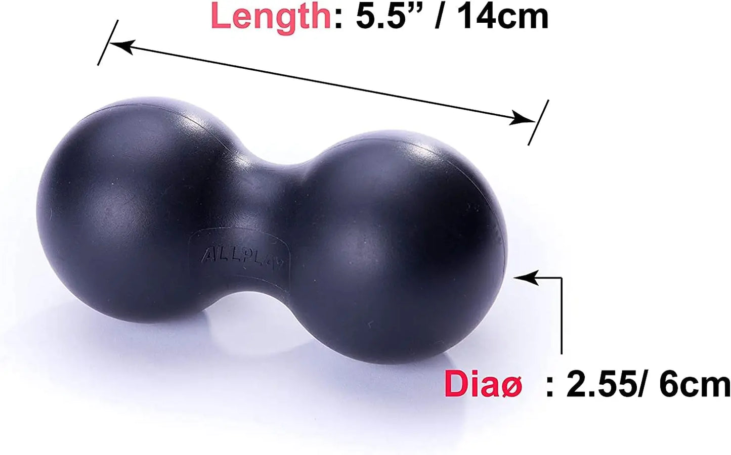 Peanut Massage Ball Roller For Myofascial Release And Trigger Point Therapy
