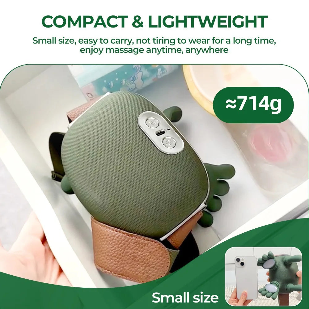 Foreverlily Bionic Finger Neck And Shoulder Massager Wireless 4D Kneading