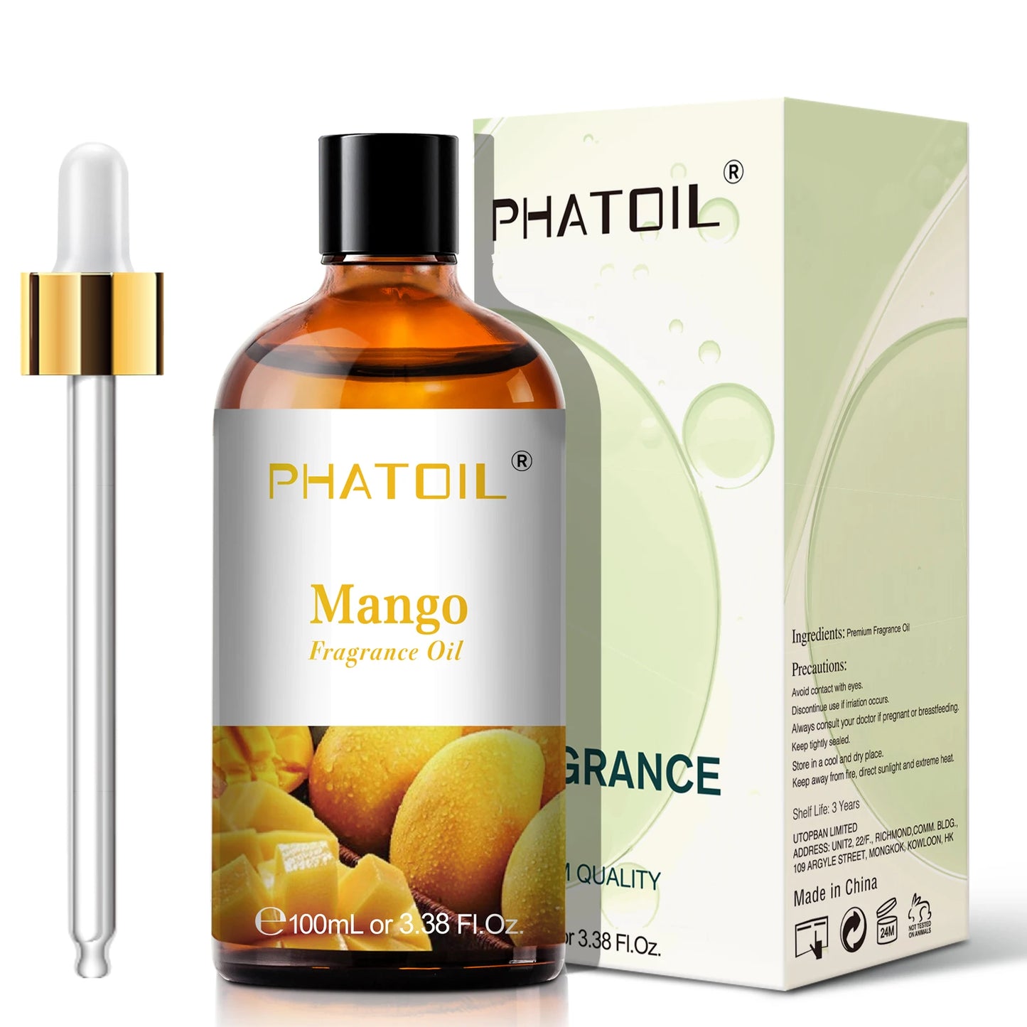 PHATOIL Coconut Peach Blueberry Mango Fragrance Oil For Diffuser
