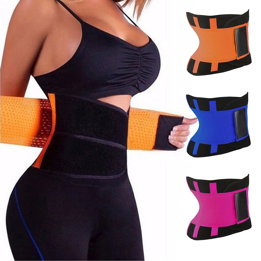 Laimanei Magic Sticker Body Shaper Postpartum Waist Trainer Belt