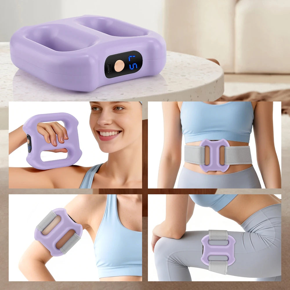Hailicare Electric Fascia Massager With Ergonomic Dual Ring Design