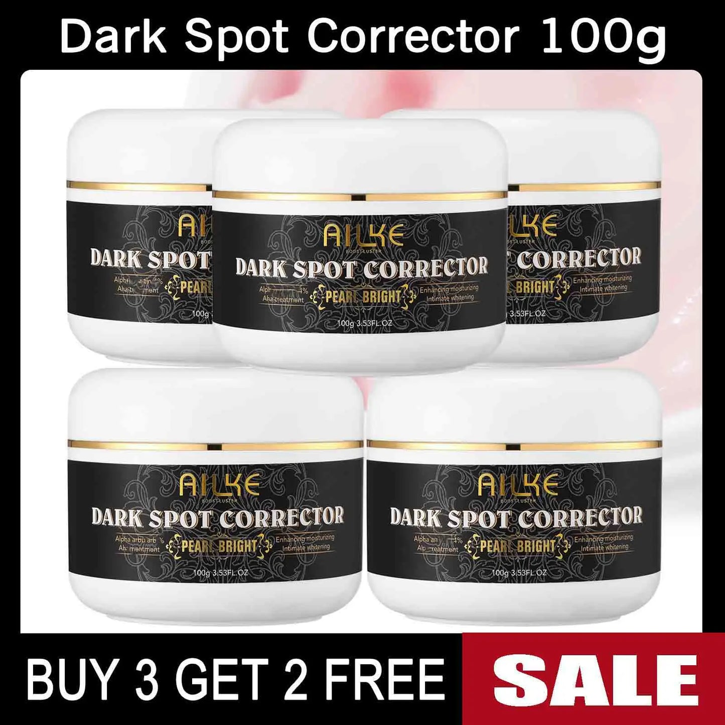 AILKE Collagen 5-In-1 Skin Care Set For Face And Body