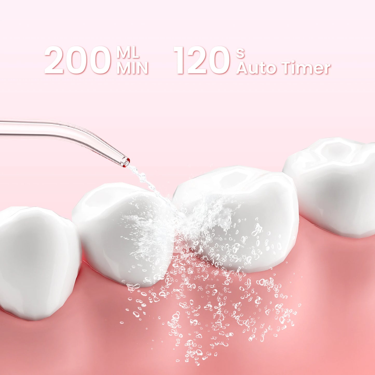 SEJOY Portable Electric Dental Water Flosser Irrigator For Home Travel