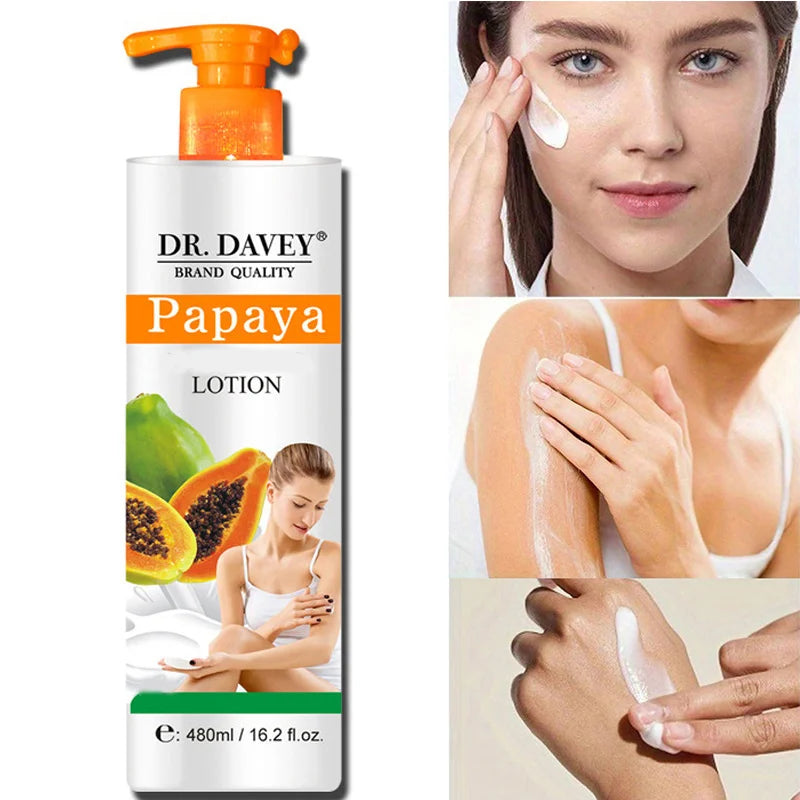 DR.DAVEY Papaya Body Lotion And Handmade Soap Bundle
