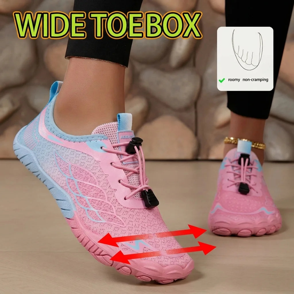 Barefoot Water Shoes Quick Dry Mesh Non Slip Aqua Sneakers
