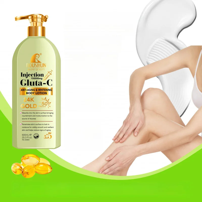 ROUSHUN Gluta-C Sun Cream 2-in-1 Moisturizing Body Lotion