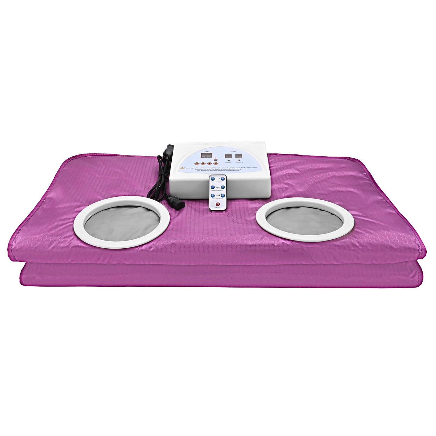Two Zone Thermal Sauna Blanket For Weight Loss And Detox