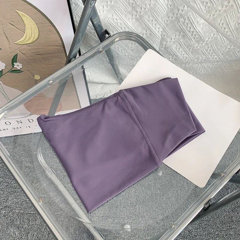 Zhumu Gym Yoga Leggings High Waist Breathable Quick Dry