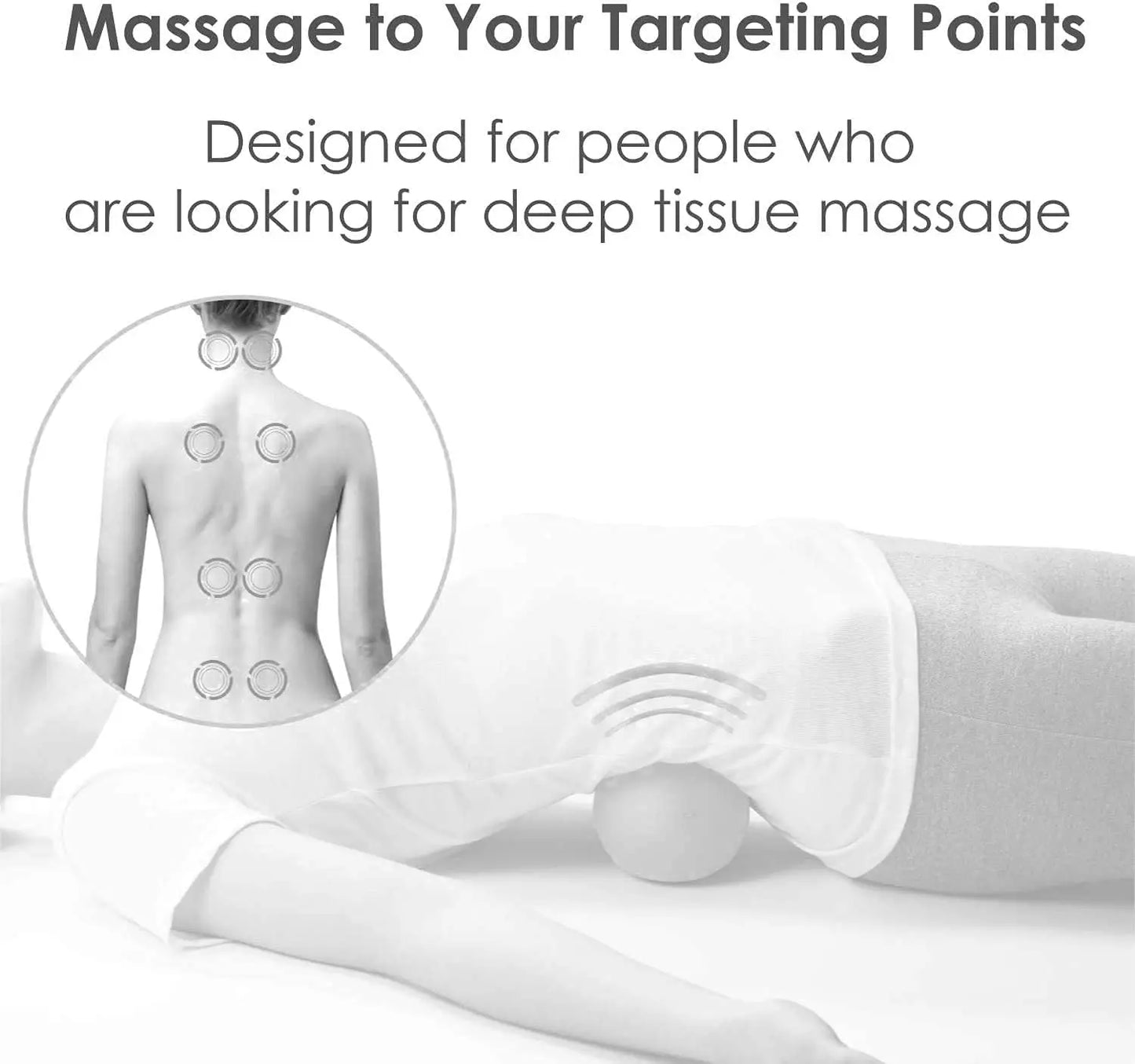 Peanut Massage Ball Roller For Myofascial Release And Trigger Point Therapy