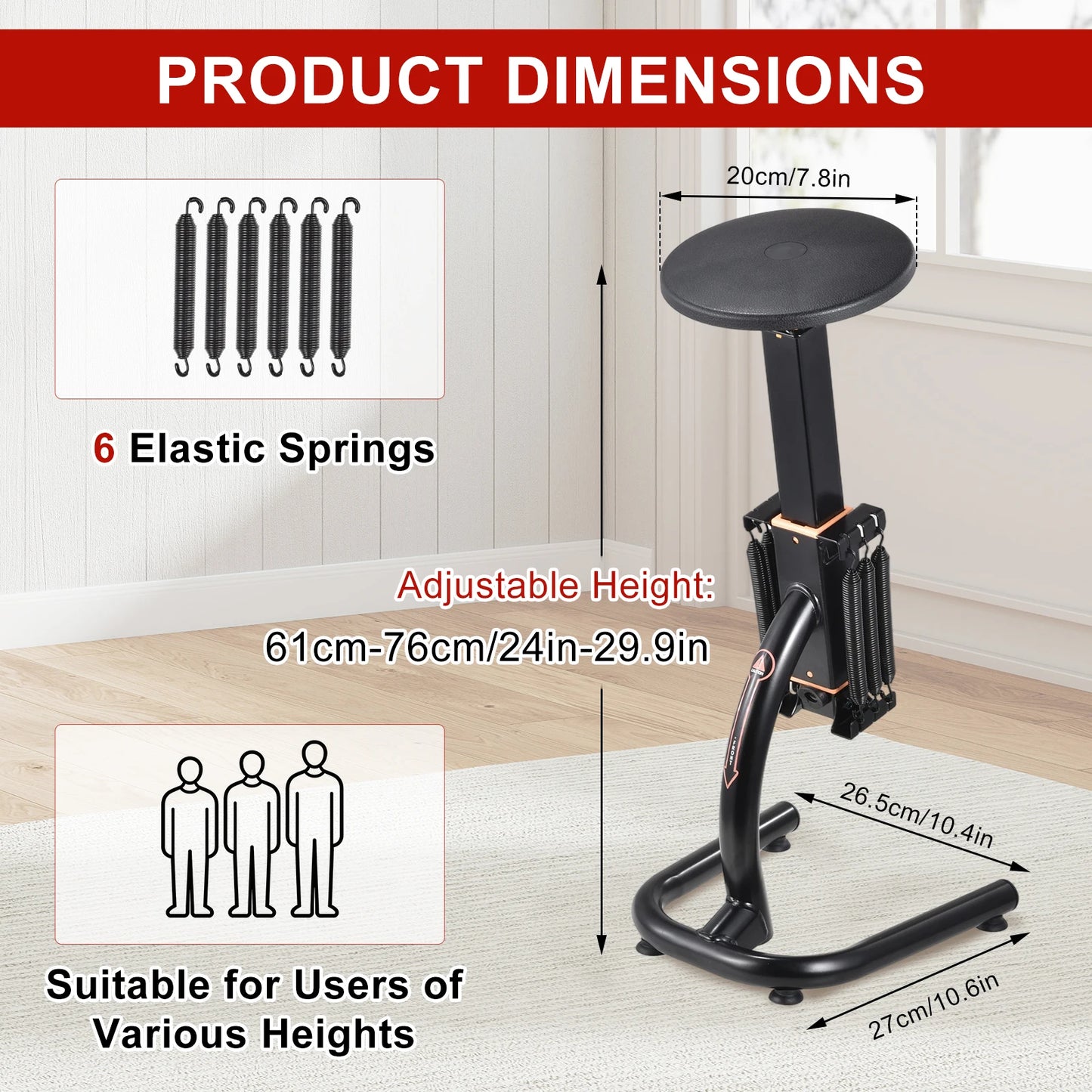 Height Adjustable Squat Machine And Glute Trainer For Home Gym