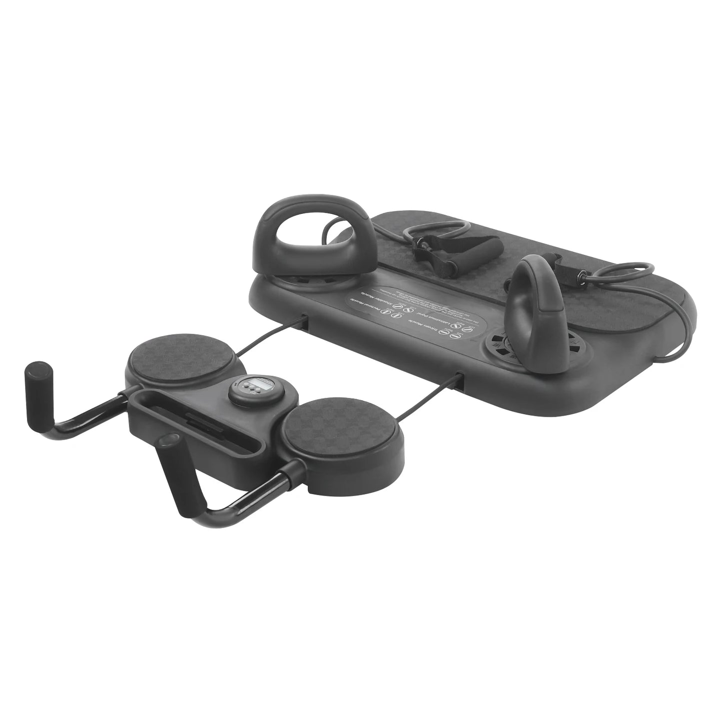 Pilates Board Multifunctional Abdominal Reformer Portable Home Gym with Timer