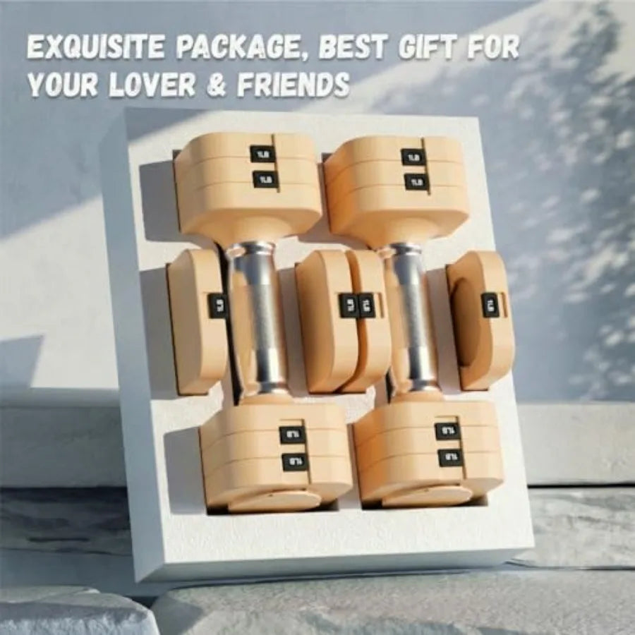 Dumbbell Set For Home Gym Five In One Free Weights