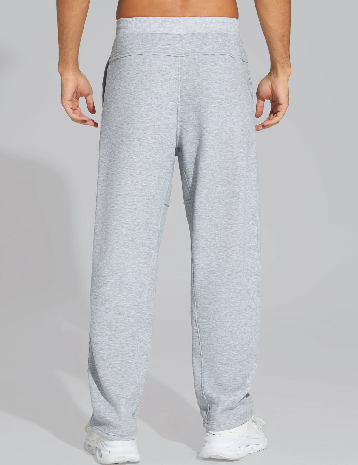 THE GYM PEOPLE Men's Fleece Sweatpants Drawstring Workout Pants