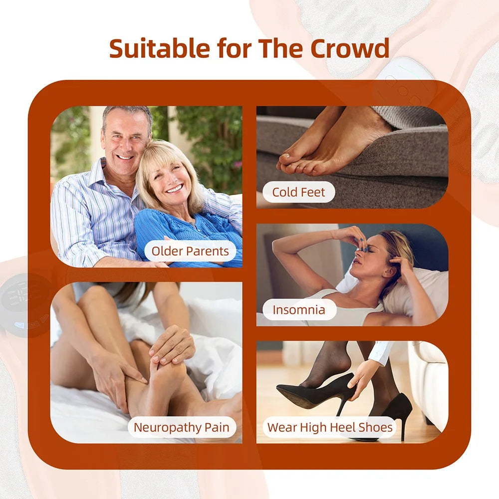 Foreverlily Smart Electric Foot Massager For Muscle Relief