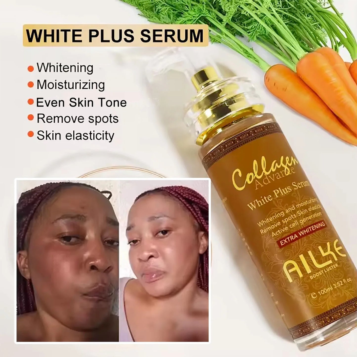 AILKE Collagen 5-In-1 Skin Care Set For Face And Body