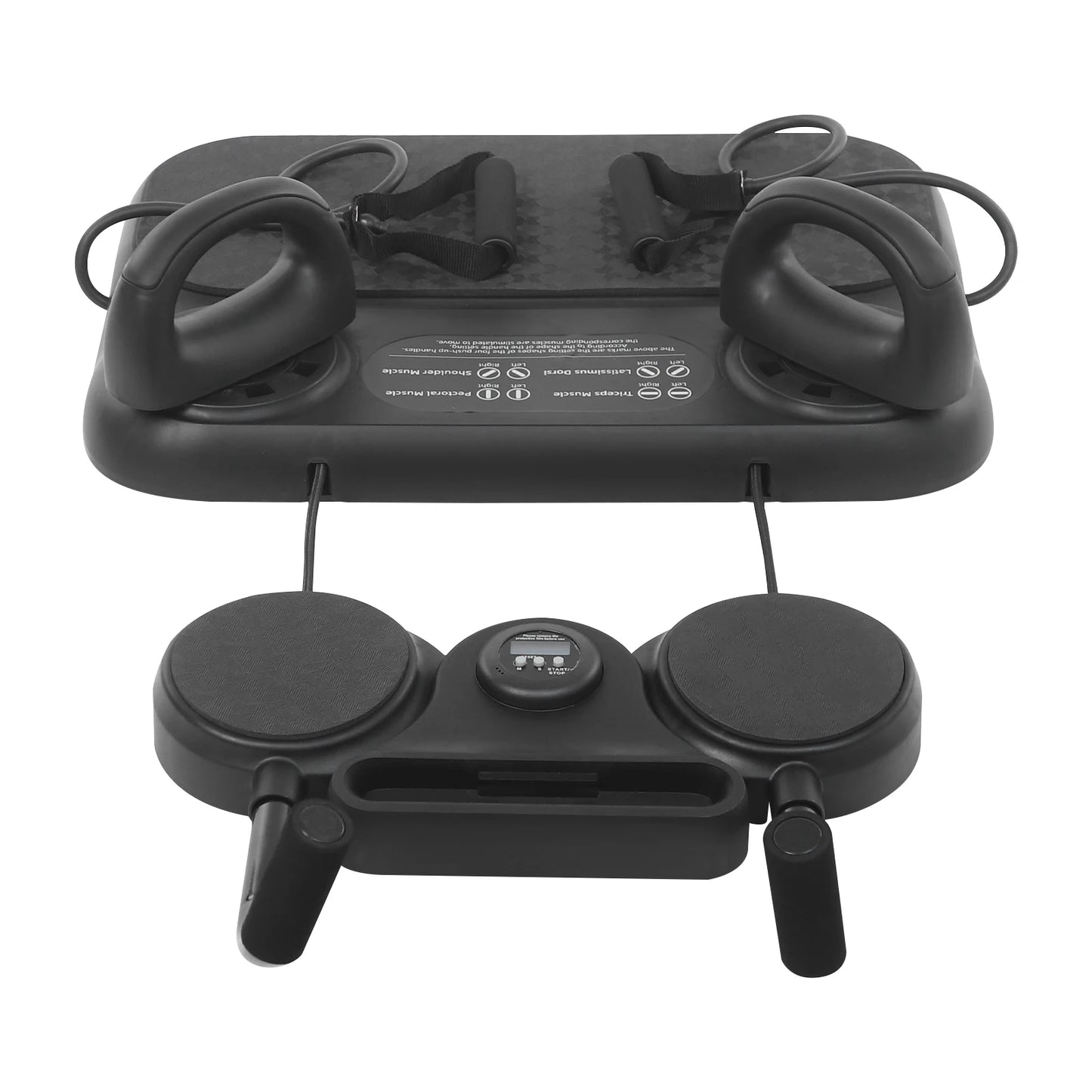 Pilates Board Multifunctional Abdominal Reformer Portable Home Gym with Timer