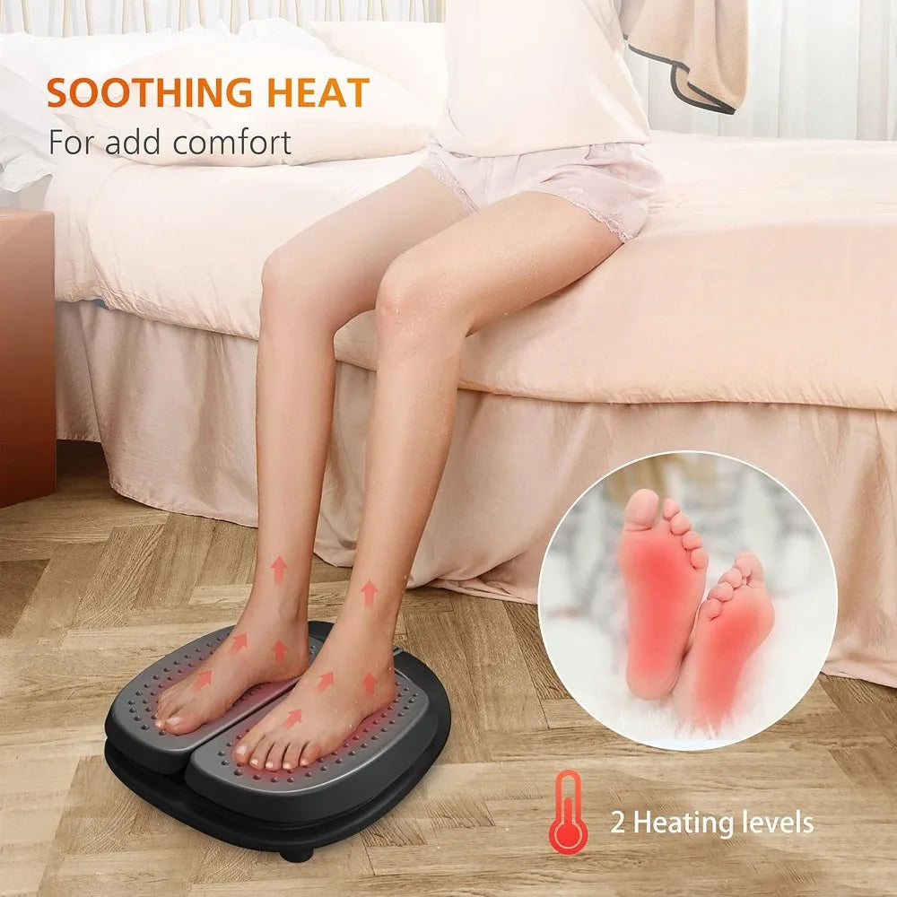 Snailax Foot Massager Heat And Adjustable Vibration For Plantar Fasciitis