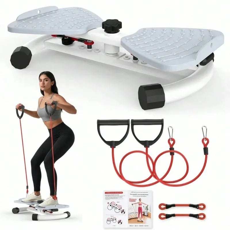 Multifunctional Twist Disc Board With Resistance Bands For Fitness