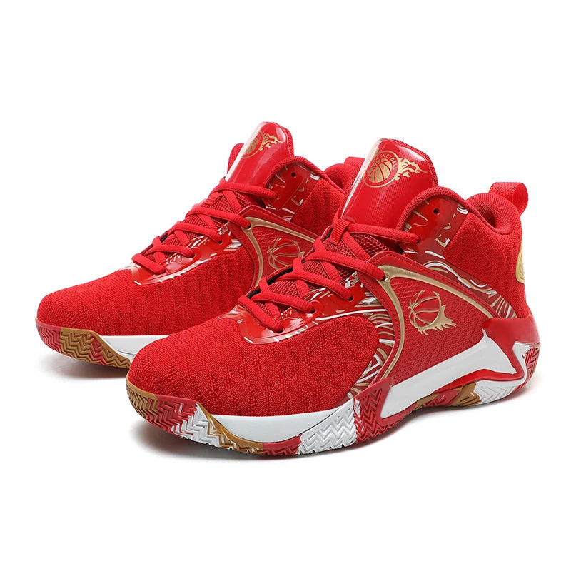 Louis Kadhr Mens Basketball Shoes Lightweight Breathable Anti Slip