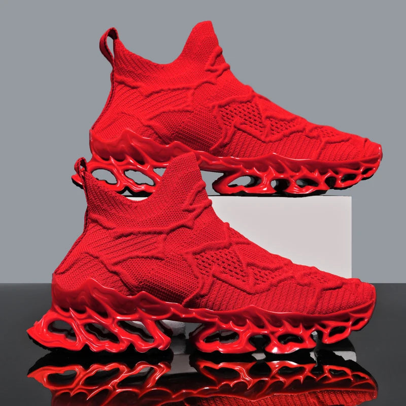 Lexsan Mens Casual Sneakers Breathable Running Shoes