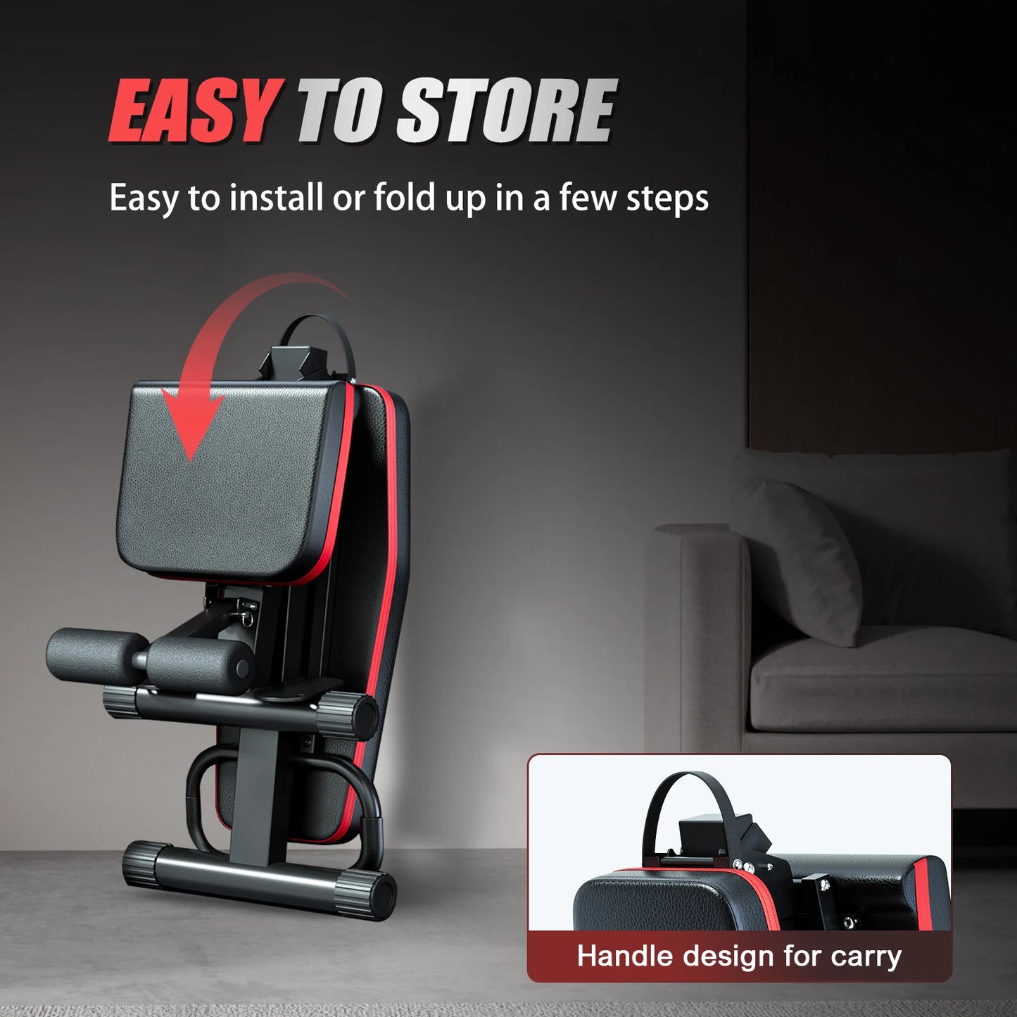 Foldable 14In1 Weight Bench 1000 Lb Capacity For Full Body