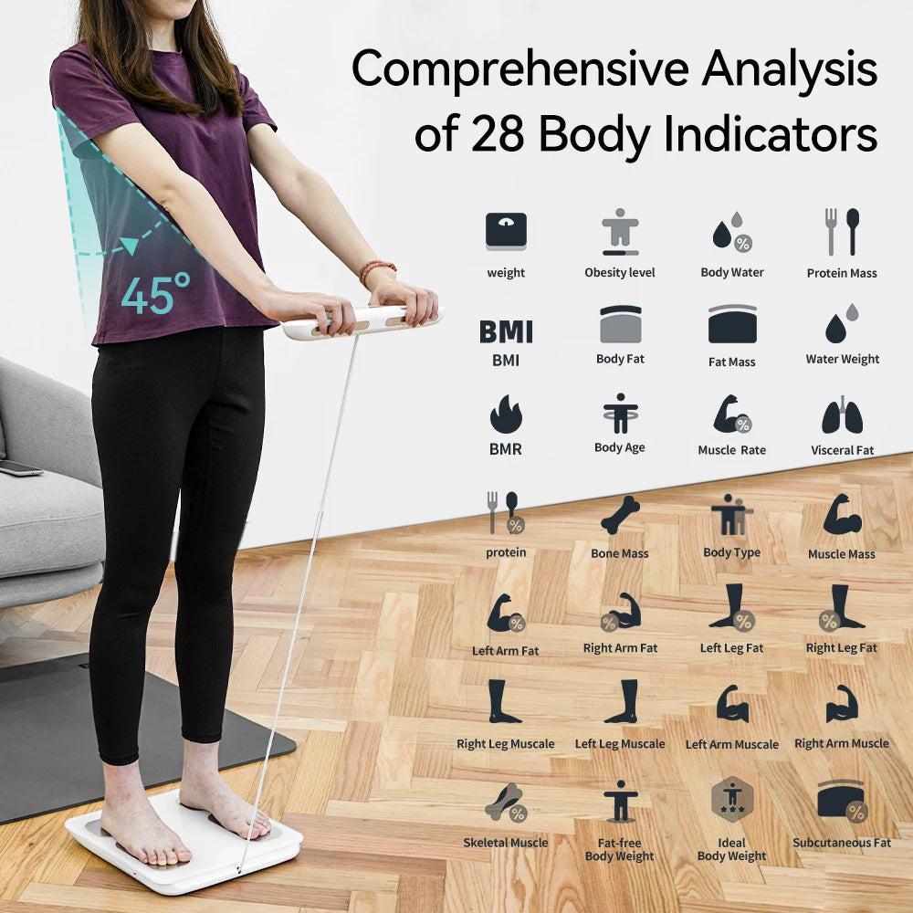 Smart Scale With 8 Electrodes FSA Eligible Digital Body Monitor