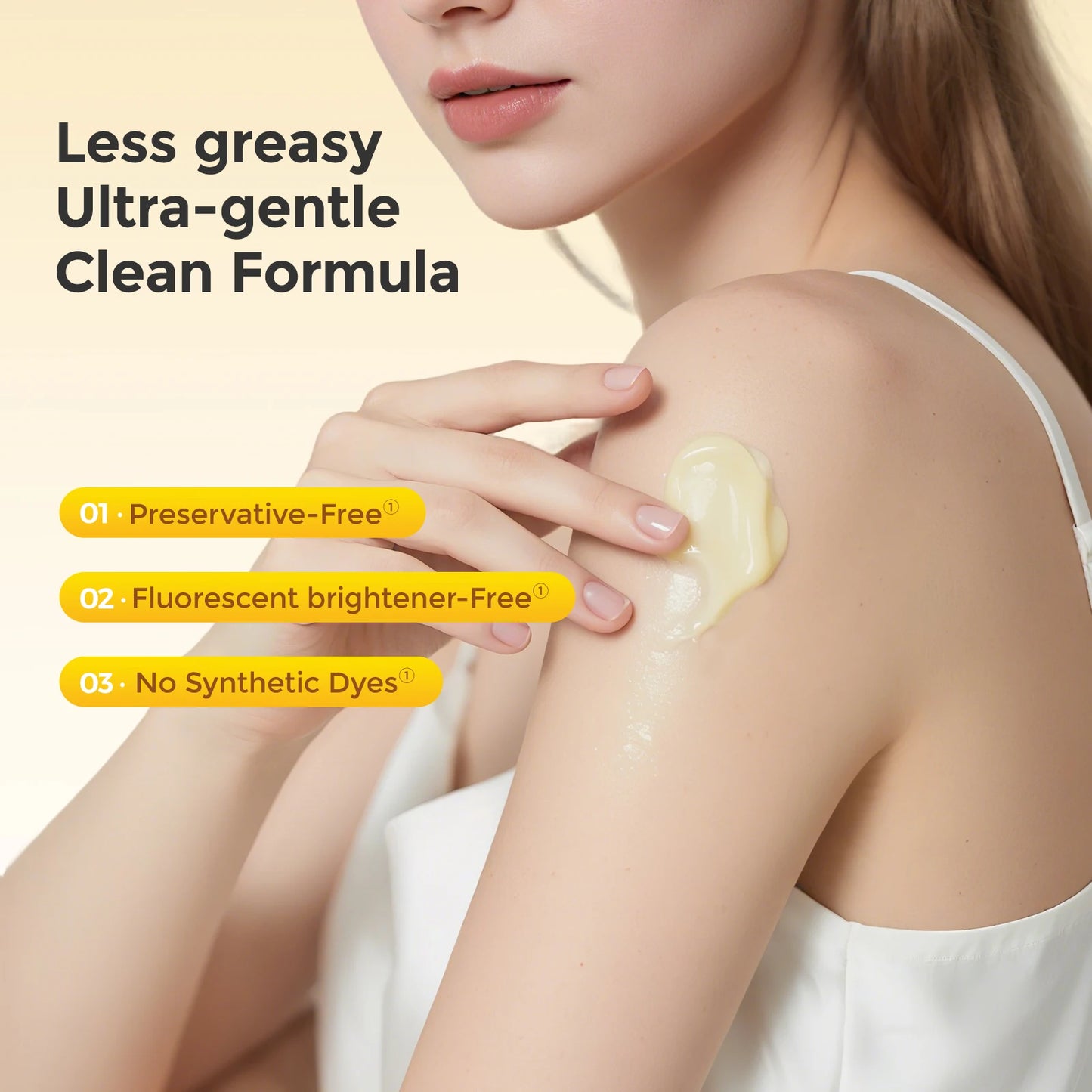 Egg Yolk Oil Hydrating Body Cream With Hyaluronic Acid And Squalane