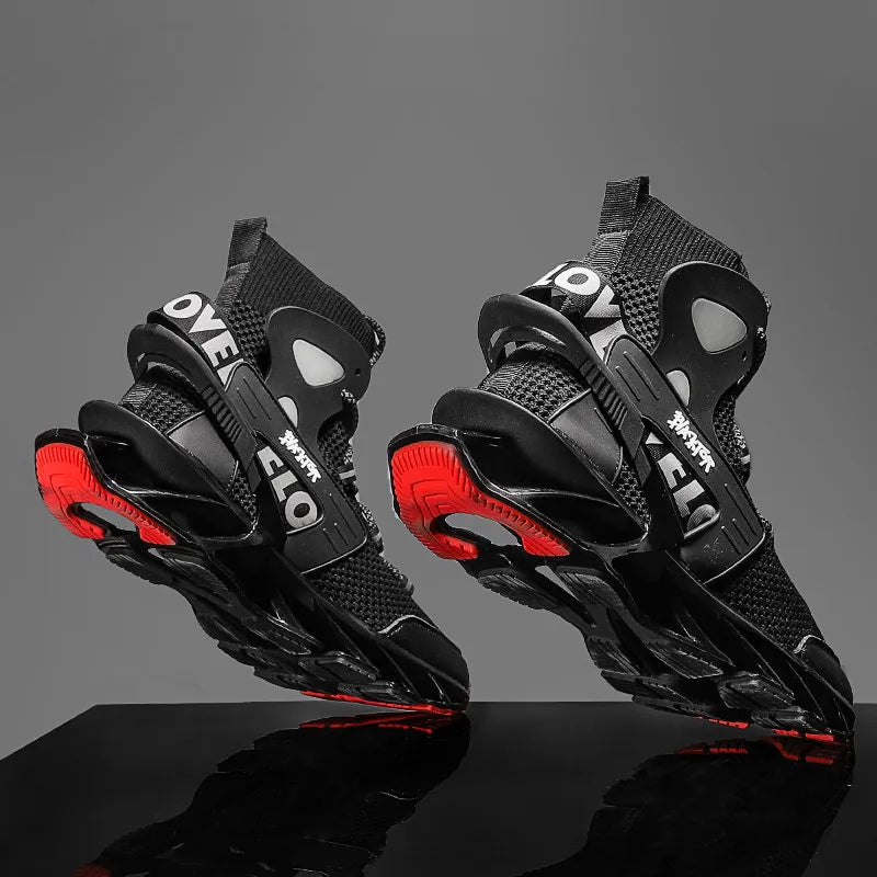 Lexsan Men Casual Shoes Breathable Lace Up Sneakers