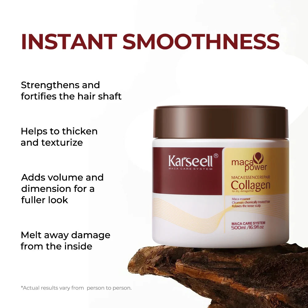 Karseell Collagen Hair Mask For All Hair Types Deep Repair