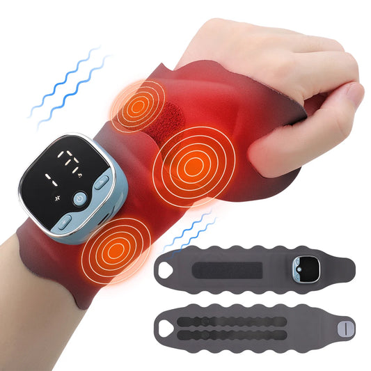 Hailicare Wireless Ems Wrist Massager Electric Heating Support