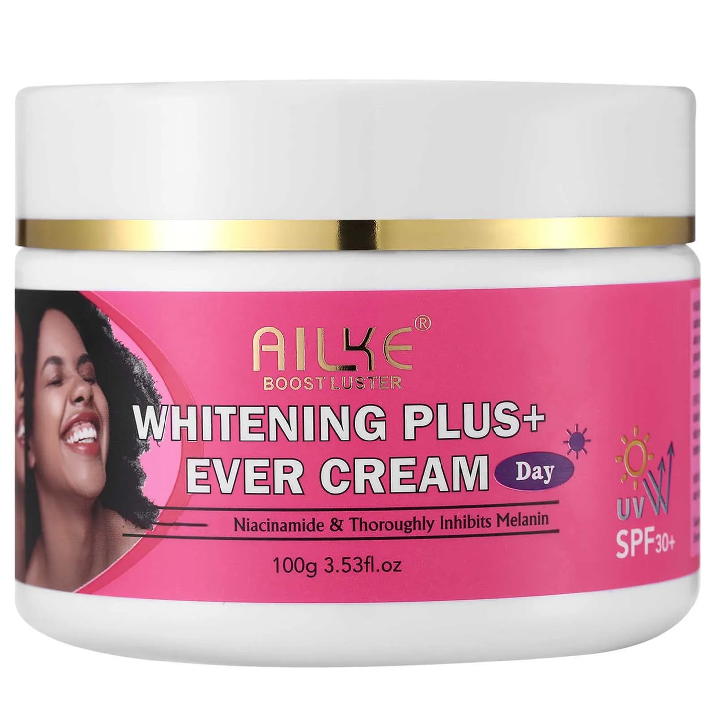 AILKE Whitening Face Cream Brighten Skin Moisturizing Organic Niacinamide