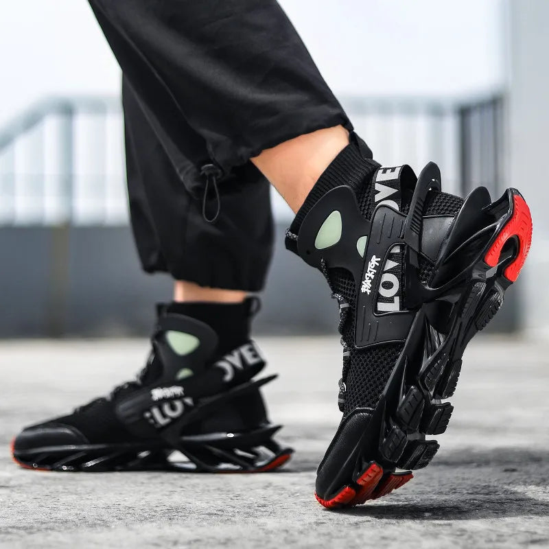 Lexsan Men Casual Shoes Breathable Lace Up Sneakers