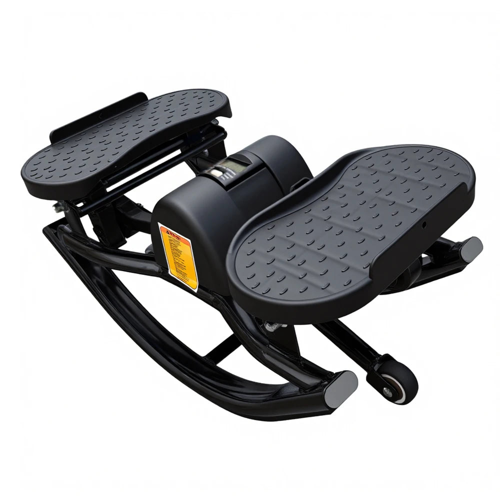 Compact Swing Stepper Machine For Full Body Home Cardio Workout