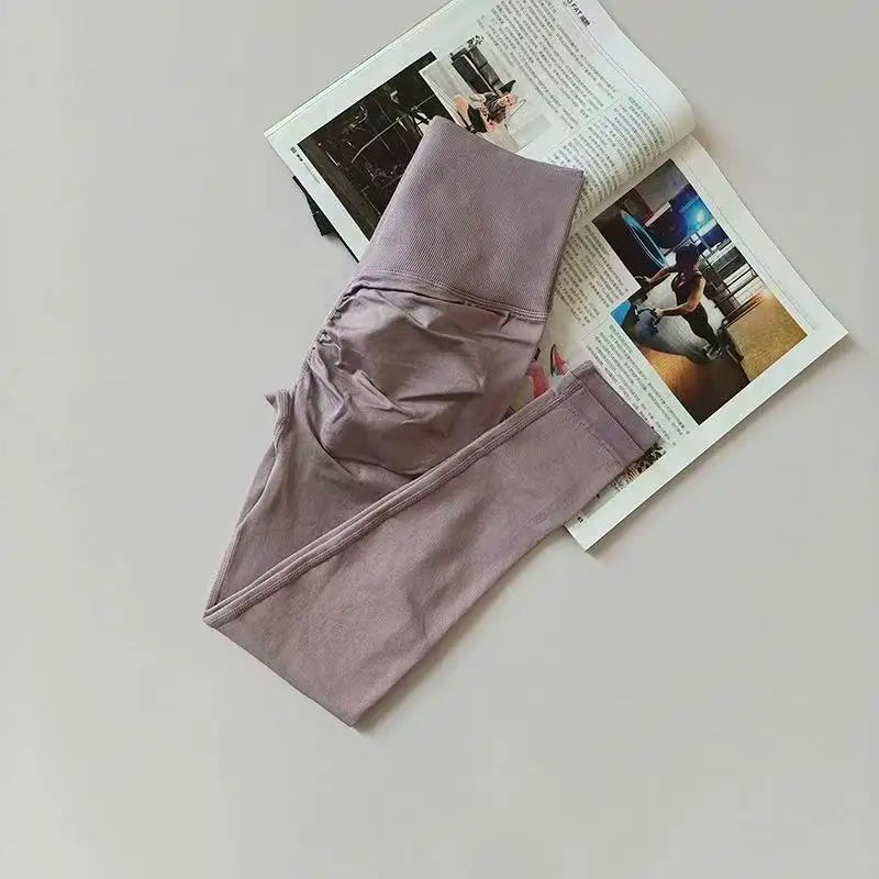 Seamless High Waist Yoga Pants For Gym Running Quick Dry