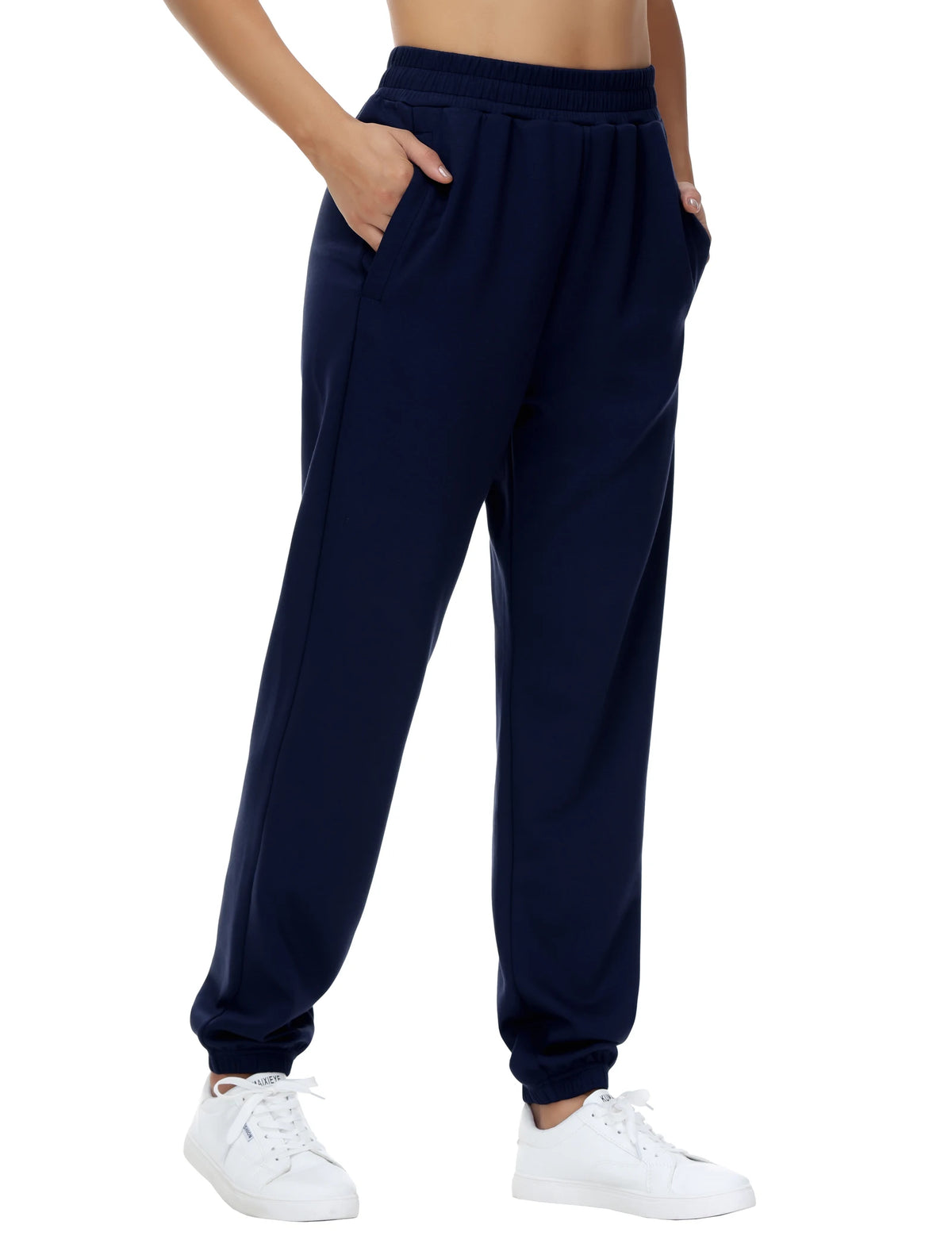 THE GYM PEOPLE Women's Lightweight Cinch Bottom Workout Joggers