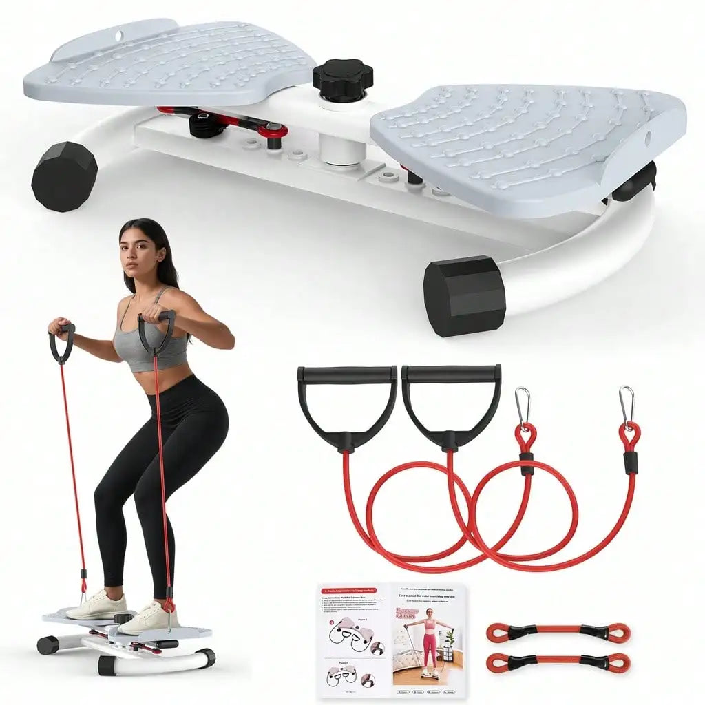 Multifunctional Twist Disc Board With Resistance Bands For Fitness