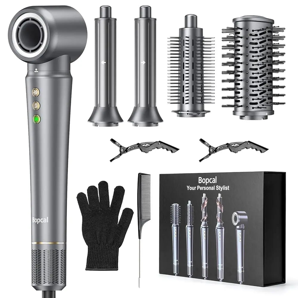 BOPCAL 5 In 1 Hair Styler With Travel Organizer Bag